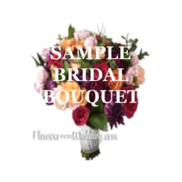 sample bridal bouquet delightful