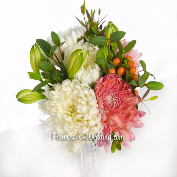 blush toss away bouquet